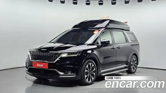 Kia Carnival 4th generation 2022 Черный из Кореи