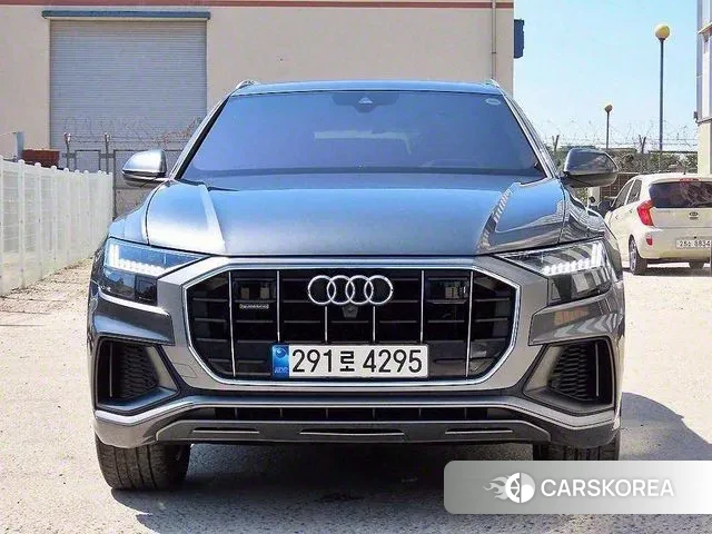 Audi Q8 (4M) 2021 Серый из Кореи