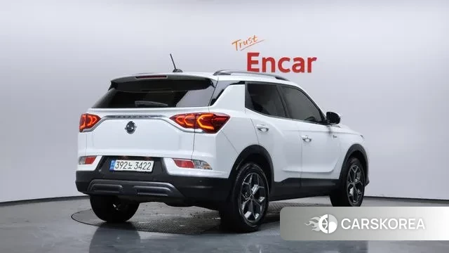 Ssangyong Beautiful Korando 2022 Белый из Кореи