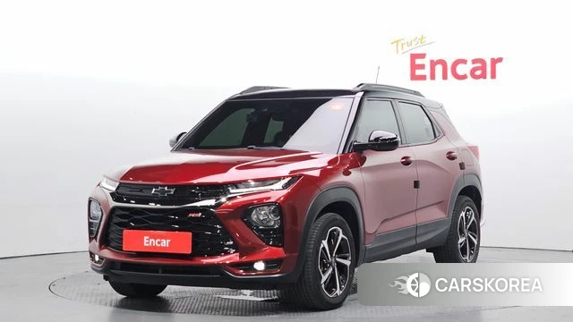 Chevrolet (GM Daewoo) Trailblazer 2021 Красный из Кореи