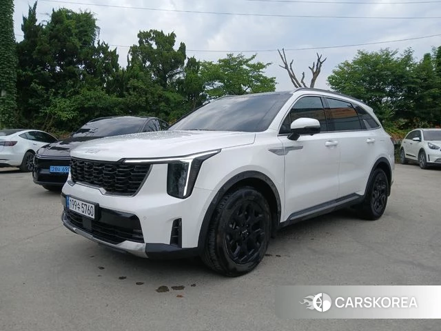Kia The New Sorento 4th Generation 2023 Белый из Кореи