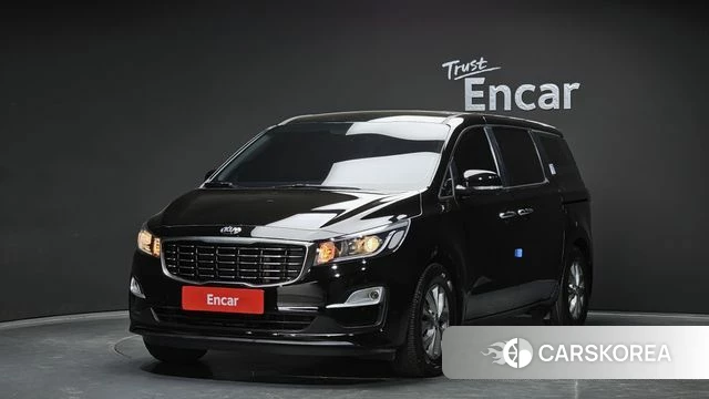 Kia The New Carnival 2019 Черный из Кореи