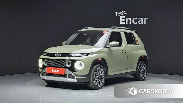 Hyundai Casper 2022 Зеленый из Кореи