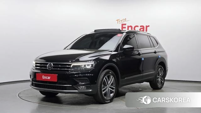 Volkswagen Tiguan Allspace 2020 Черный из Кореи