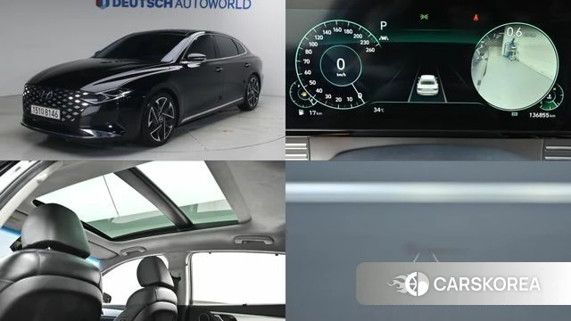 Hyundai The New Grandeur IG 2020 Черный из Кореи