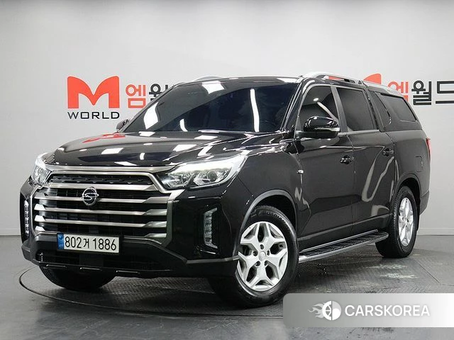 Ssangyong The New Rexton Sport 2022 Черный из Кореи