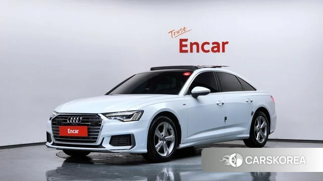 Audi A6 (C8) 2021 Белый из Кореи