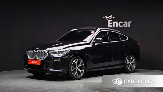 BMW X6 (G06) 2020 Синий из Кореи
