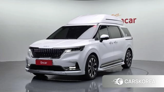 Kia Carnival 4th generation 2023 Белый из Кореи