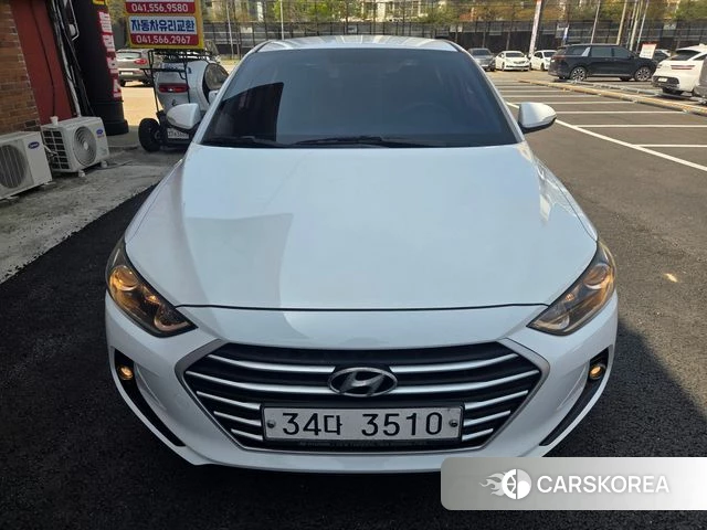 Hyundai Avante AD 2018 Белый из Кореи