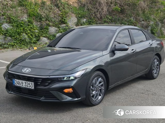 Hyundai The New Avante (CN7) 2024 Серый из Кореи