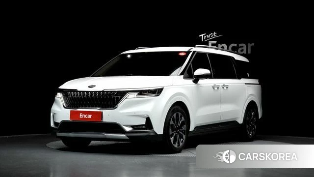 Kia Carnival 4th generation 2021 Белый из Кореи