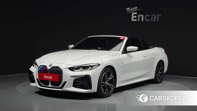 BMW 4 Series (G22) 2022 Белый из Кореи