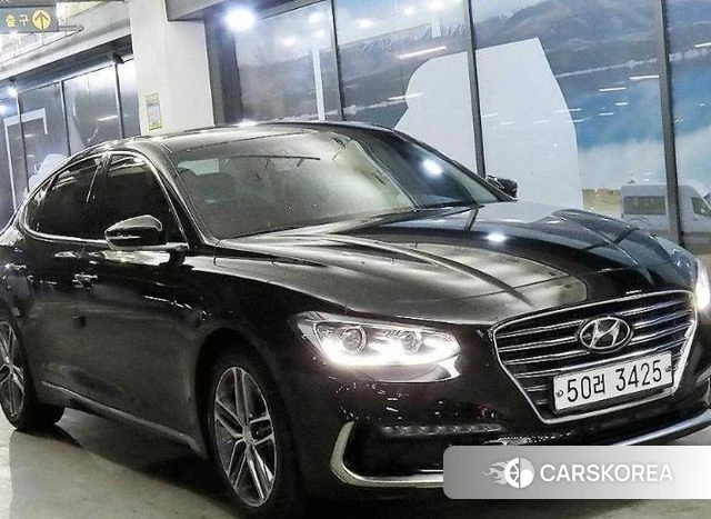Hyundai Grandeur IG 2018 Черный из Кореи