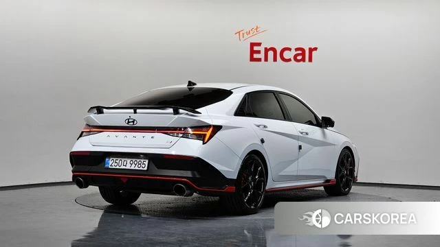 Hyundai The New Avante (CN7) 2025 Белый из Кореи