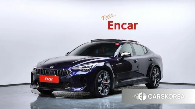 Kia Stinger 2018 Синий из Кореи