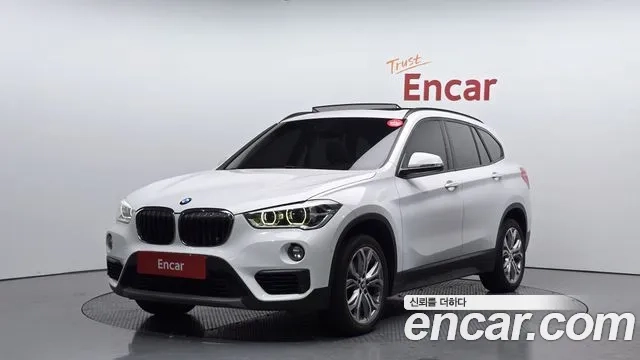 BMW X1 (F48) 2018 Белый из Кореи