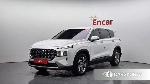 Hyundai The New Santa Fe 2022 Белый из Кореи