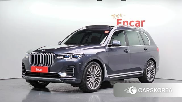 BMW X7 (G07) 2020 Серый из Кореи
