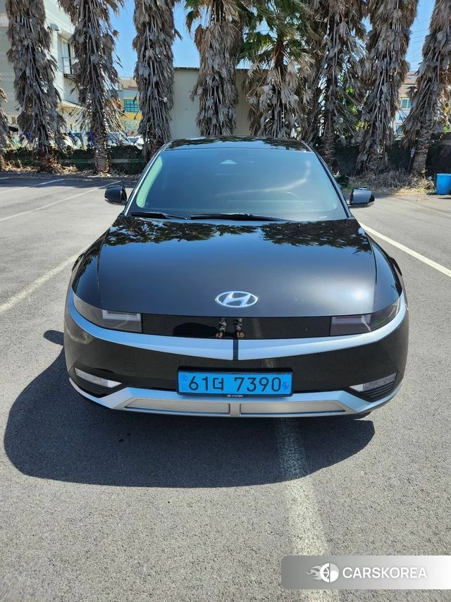 Hyundai Ionic 5 2021 Черный из Кореи