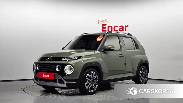 Hyundai Casper 2022 Светло-зеленый из Кореи