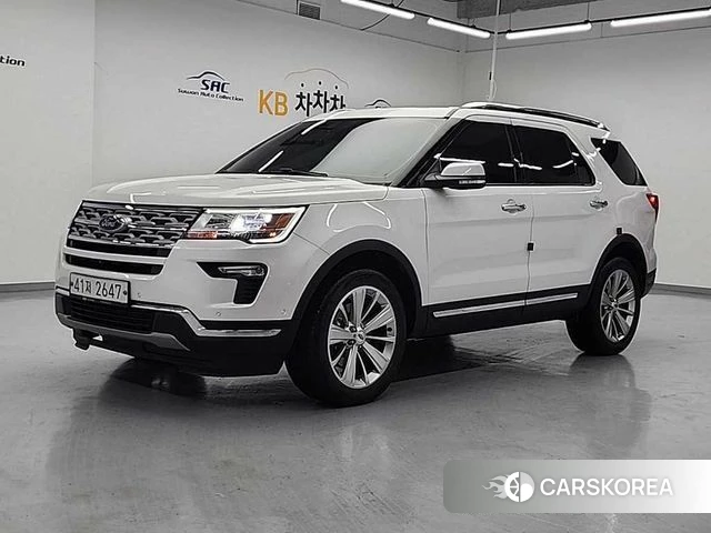 Ford Explorer 2019 Белый из Кореи