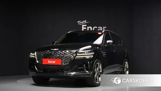 Genesis GV80 2023 Черный из Кореи