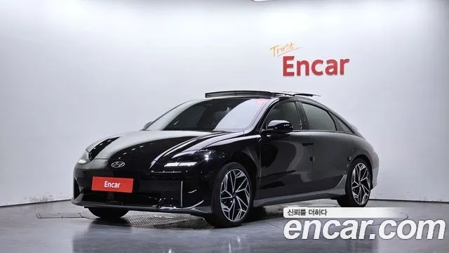 Hyundai Ionic 6 2023 Черный из Кореи