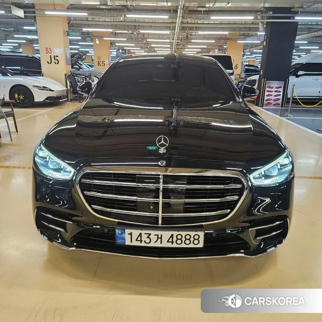 Mercedes-Benz S-Class W223 2021 Черный из Кореи