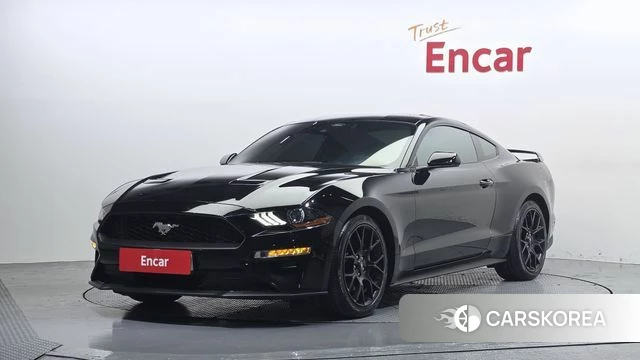 Ford Mustang 2022 Черный из Кореи