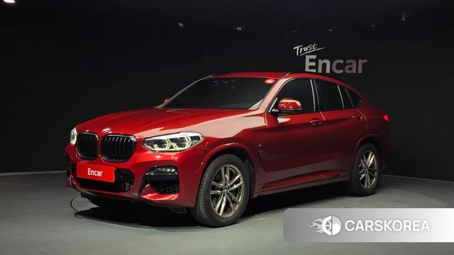 BMW X4 (G02) 2020 Красный из Кореи