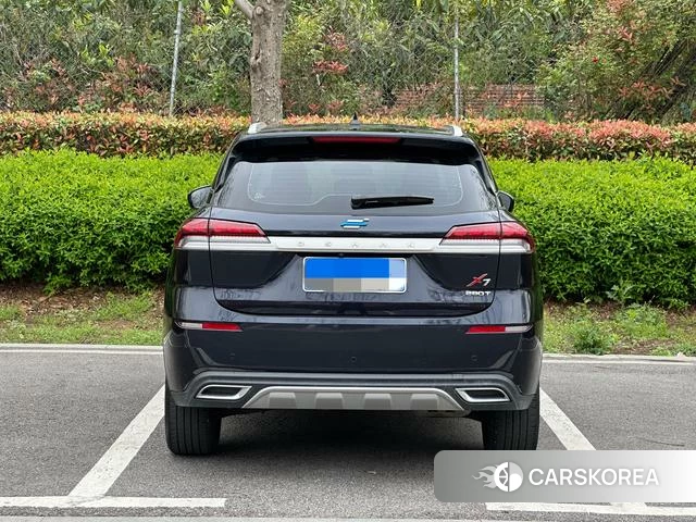 Changan X7 2021 Синий из Китая