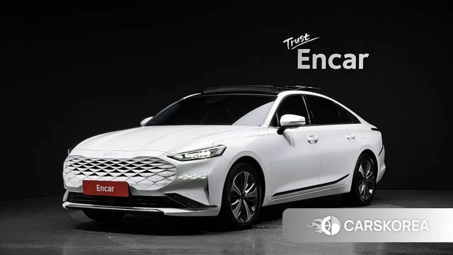 Kia K8 2021 Белый из Кореи