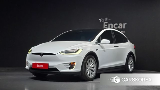 Tesla Model X 2018 Белый из Кореи