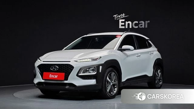 Hyundai Kona 2018 Белый из Кореи
