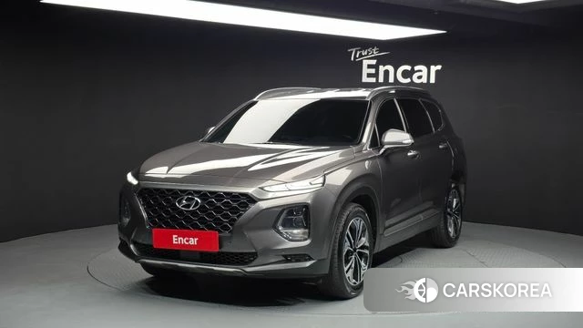 Hyundai Santa Fe TM 2018 Серый из Кореи