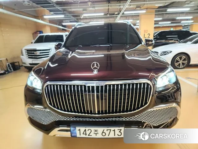 Mercedes-Benz GLS - Class X167 2021 Черный двухцветный из Кореи