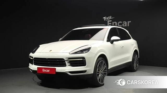 Porsche Cayenne (PO536) 2020 Белый из Кореи