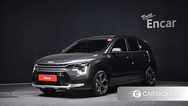 Kia Di Ol Nu Niro 2022 Серый из Кореи