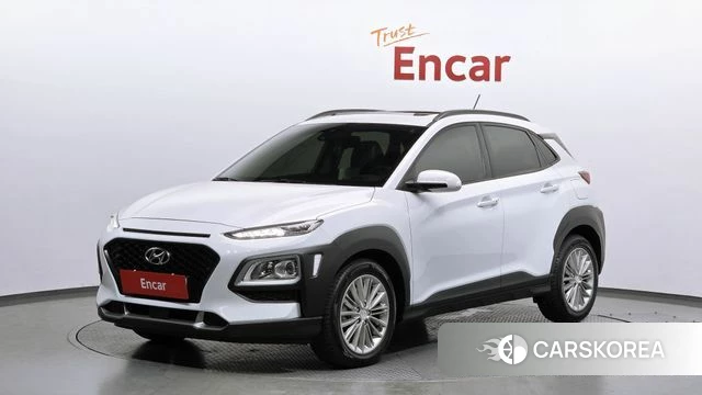Hyundai Kona 2018 Белый из Кореи