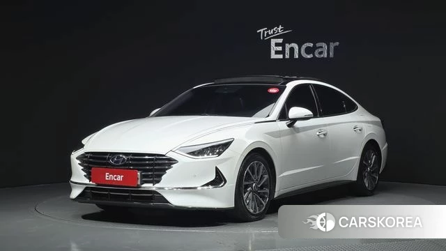 Hyundai Sonata (DN8) 2019 Белый из Кореи