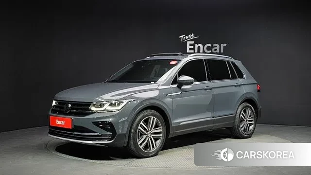 Volkswagen Tiguan second Generation 2024 Серый из Кореи