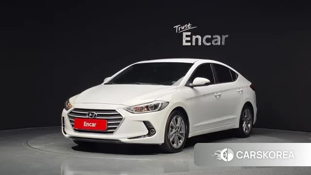 Hyundai Avante AD 2018 Белый из Кореи