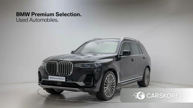 BMW X7 (G07) 2022 Черный из Кореи