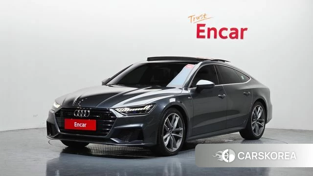 Audi A7 (4K) 2021 Серый из Кореи