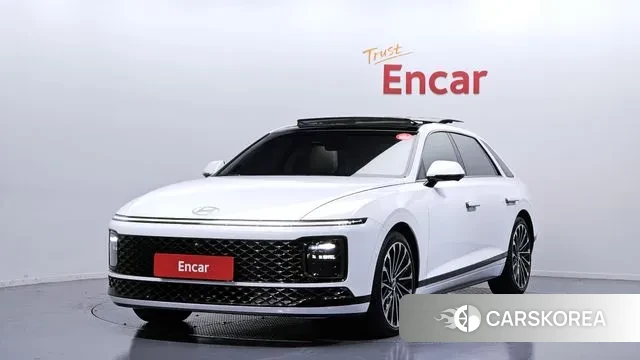 Hyundai Grandeur Hybrid (GN7) 2023 Белый из Кореи