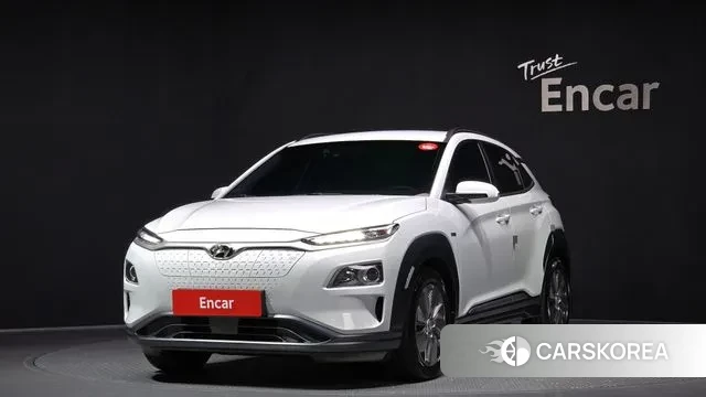Hyundai Kona Electric 2020 Белый из Кореи