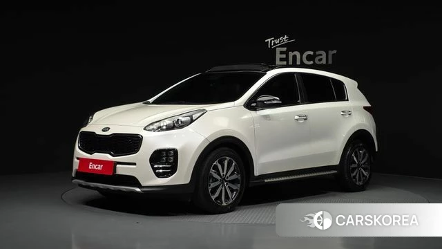 Kia Sportage 4th Generation 2018 Белый из Кореи