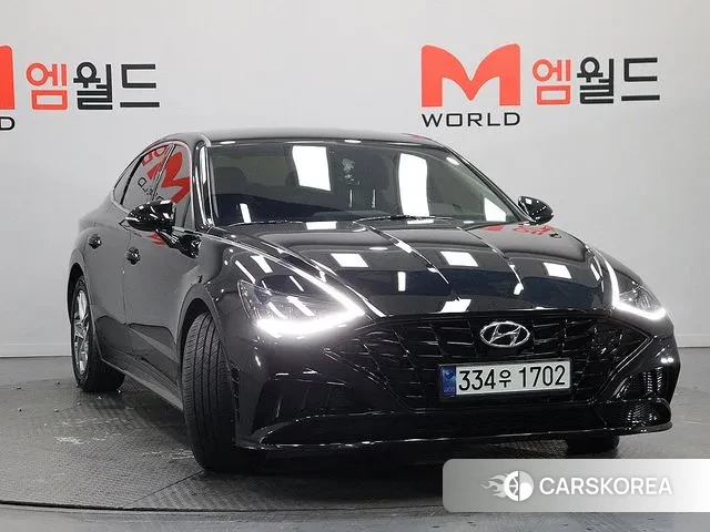 Hyundai Sonata (DN8) 2021 Черный из Кореи