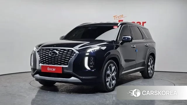 Hyundai Palisade 2021 Синий из Кореи